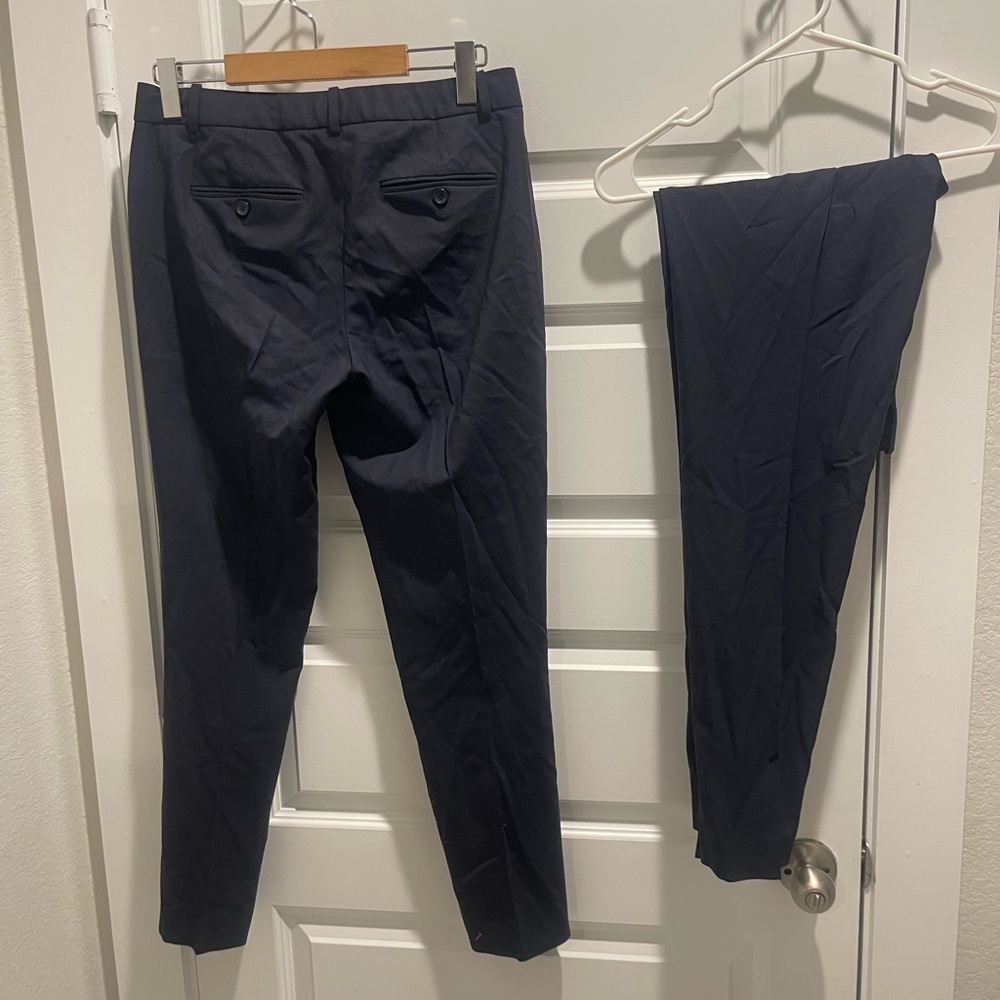 LOT OF 2 Theory Stretch virgin Wool Classic Crop Pant US 6 - Picture 4 of 9